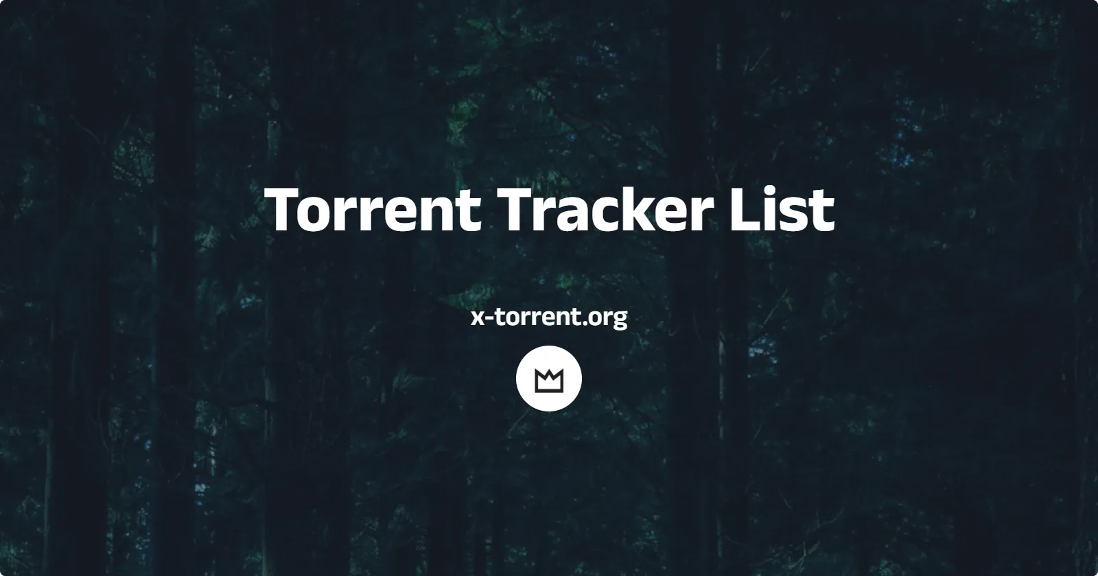 Best Torrent Trackers List in x-torrent.org